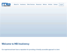 Tablet Screenshot of mb-i.co.uk
